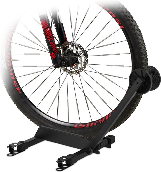 Support de présentation Relaxdays vélo - support roue arrière - intérieur -  support vélo | bol
