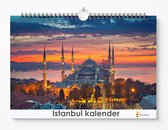 Istanbul kalender 35 x 24 cm | Verjaardagskalender Istanbul | Verjaardagskalender Volwassenen
