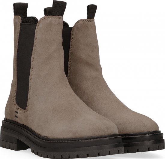 Maruti Sarah Taupe Metallic Bronze Nubuck Chelsea Boots main image 1