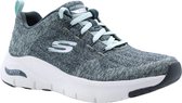 Skechers Arch Fit - Comfy Wave Dames Sneakers - Grey - Maat 38 Skechers Arch Fit - Comfy Wave Dames Sneakers - Grey - Maat 38