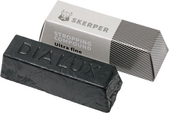 Skerper Stropping Compound STC001 Polijstblok Ultrafijn, Zwart - Skerper