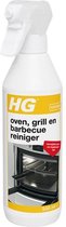 HG oven, grill & barbecuereiniger - 500 ml - zelfwerkende schuimformule - reinigt aangebrand en ingebrande vet - geschikt voor ovens, grills, barbecues en bakplaten - biologisch afbreekbaar