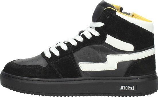 SUB55 Jongens veterschoenen Veterschoenen Hoog - zwart - Maat 36 | bol.com