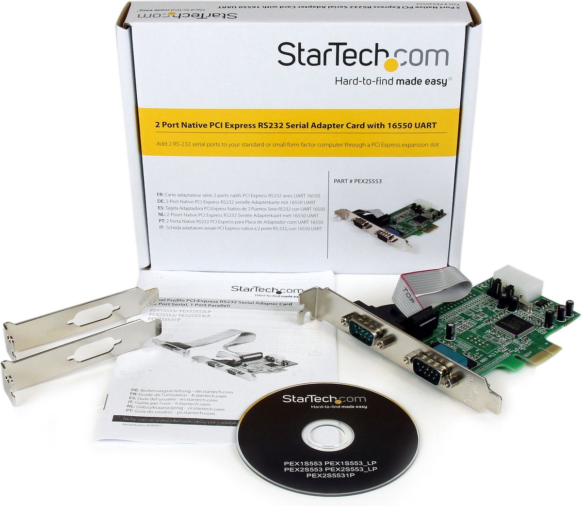2S1P PCI Express Seriële Parallele Combokaart