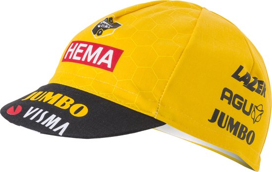 AGU Koerspet Cap Team Jumbo-Visma - Zwart - One Size