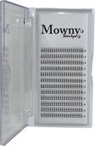Mowny Beauty - Wimperextensions - 3D Premade Fans - 8mm 0,10mm C-krul - Natuurlijke Wimperextensions - Russisch Volume