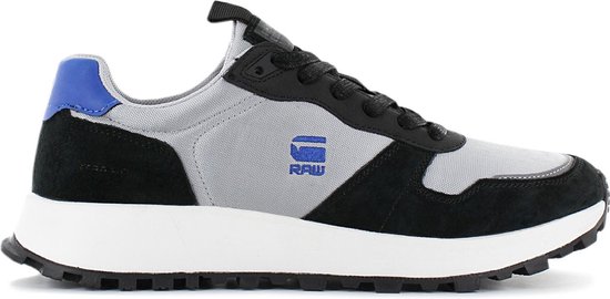 G-STAR RAW Theq Run Contrast - Heren Sneakers Schoenen Sportschoenen Grey-Black 2212-004514 - EU UK