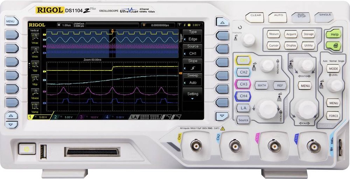 DS1052E RIGOL Oscilloscope Numérique 2 voies 50 MHz