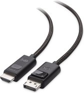 Cable Matters 102103-BLK-1.8m Câble DisplayPort 1.4 HDMI 2.1 - 8K 30Hz - Ultra HD 1080p - 1.8m - Zwart