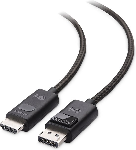 Cable Matters 102103-BLK-1.8m Câble DisplayPort 1.4 HDMI 2.1 - 8K 30Hz -  Ultra HD... | bol.com