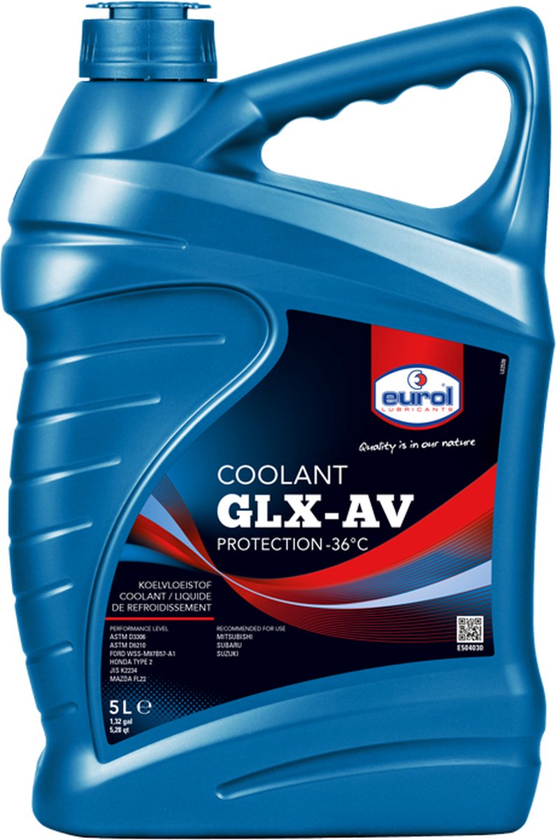Eurol Coolant -36C GLX-AV | 5 Liter