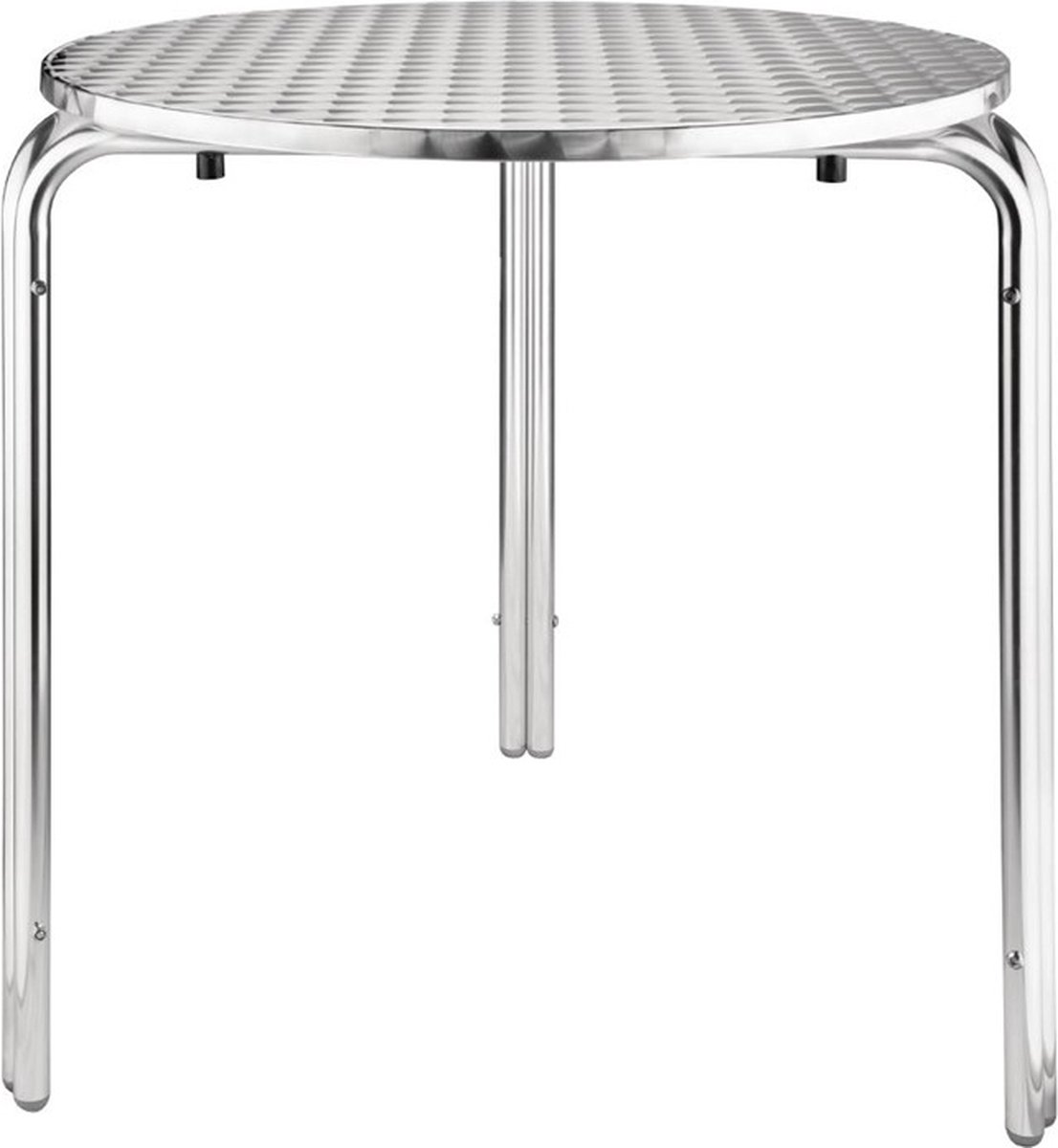 Bolero ronde RVS bistrotafel 70cm