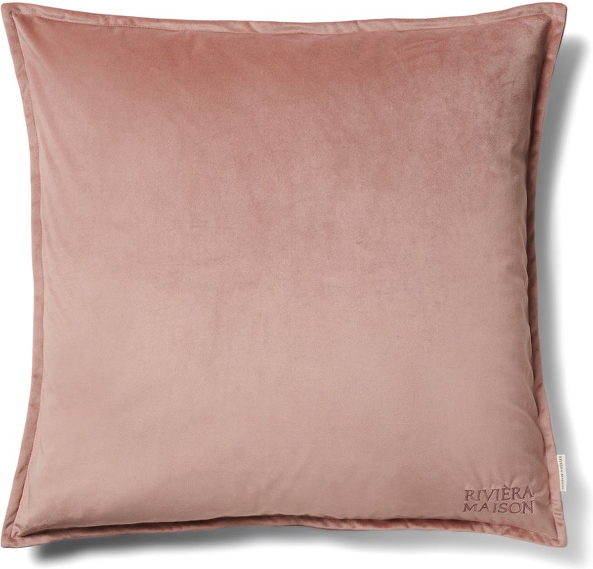 Rivièra Maison RM Velvet Pillow pink 60x60