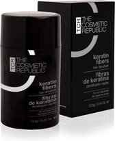 The Cosmetic Republic - Keratinevezels - Haarverdikker - Middenbruin - 40 applicaties