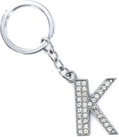 Sleutelhanger Diamant Letter - K