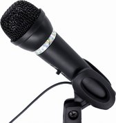 Bol.com Gembird MIC-D-04 microfoon Zwart Tafelmicrofoon aanbieding