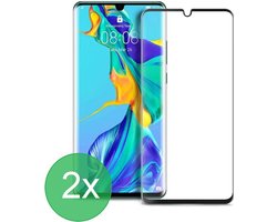 Geschikt Voor: Huawei P30 Pro Full Screenprotector 2x - screen protector - volledige glas - bescherming - beschermglas - ZT Accessoires