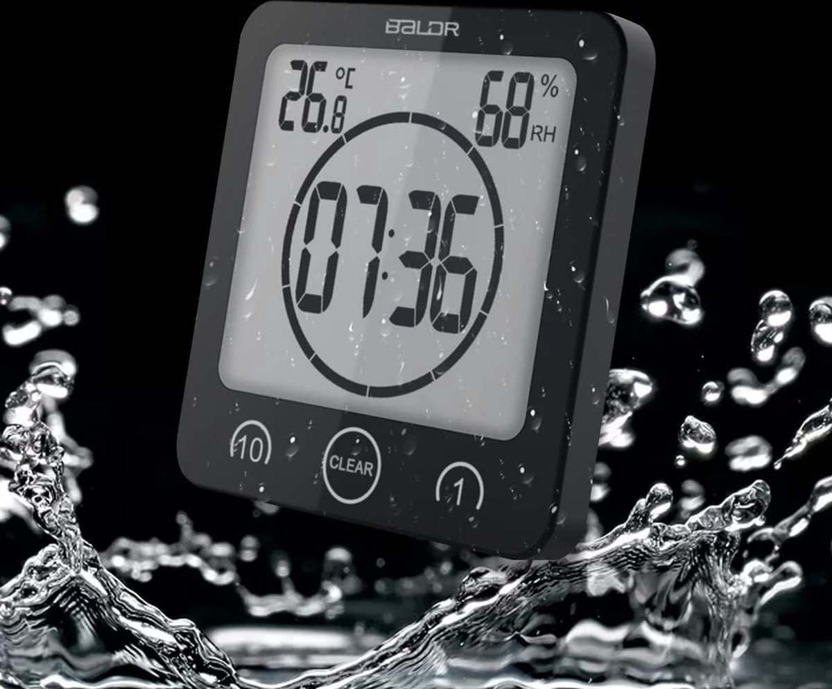 Douchetimer Douche Timer Badkamer Klok Shower Timer Douche Klok