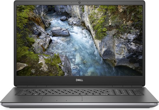 DELL Precision 7750 Intel® Core™ i9 i9-10885H Mobiel werkstation 43,9 cm (17.3") Full HD 16 GB DDR4-SDRAM 512 GB SSD NVIDIA Quadro RTX 3000 Wi-Fi 6 (802.11ax) Windows 10 Pro Zwart, Grijs - Dell - Hoofdafbeelding