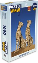 Puzzel Wilde cheeta's - Legpuzzel - Puzzel 1000 stukjes volwassenen