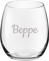 Gegraveerde Drinkglas 39cl Beppe
