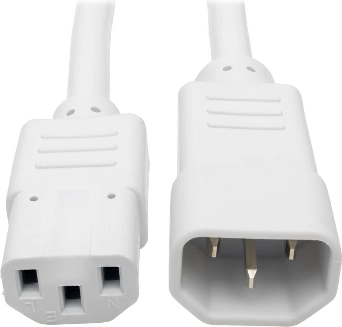 Tripp Lite P005-006-AWH electriciteitssnoer Wit 1,8 m C14 stekker C13 stekker