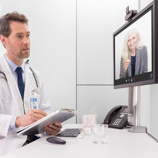 Logitech BRIO - Webcam - 4K Business Edition - HDR - 60 FPS - Windows & Mac - Zwart