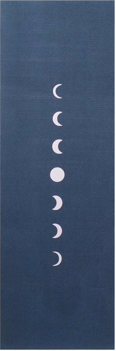 Yogamat sticky extra dik moon indigo - Lotus - 6 mm
