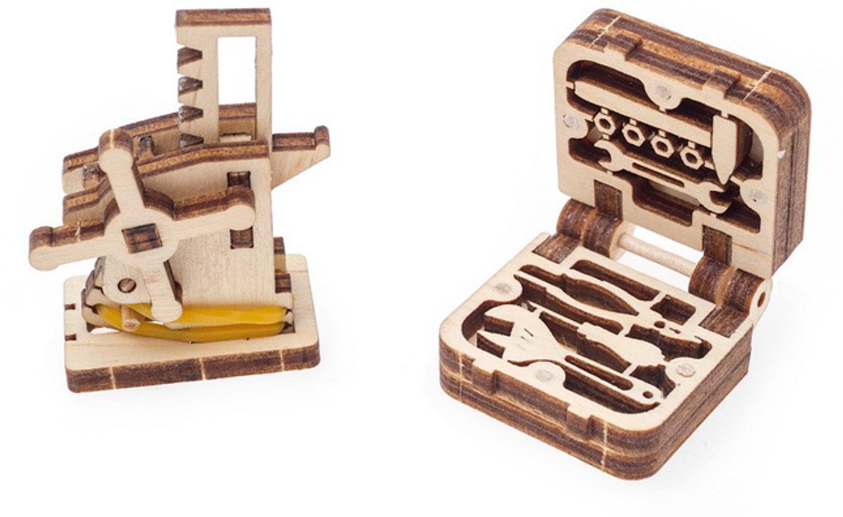 UGEARS Houten 3D Model - Droomcabriolet VM-05 — afbeelding 14