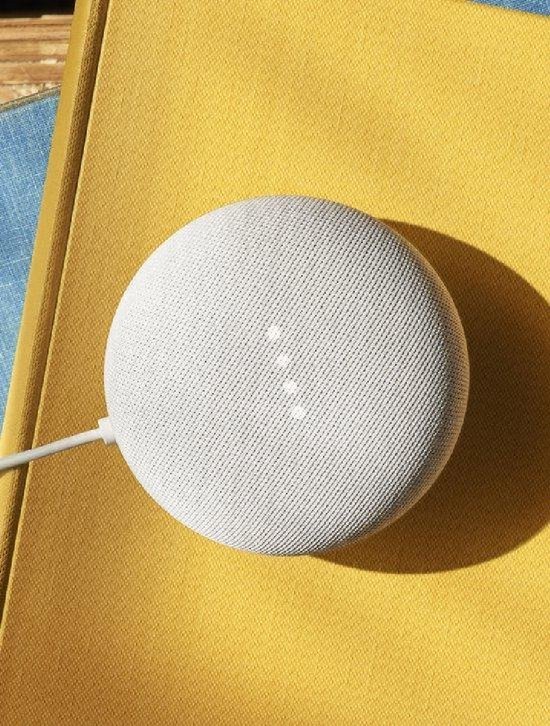 Google Nest Mini - Smart Speaker / Grijs / Nederlandstalig — afbeelding 3