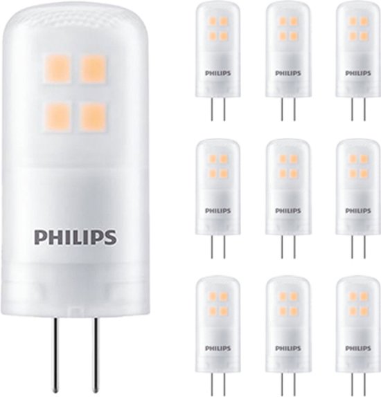 Voordeelpak 10x Philips LEDcapsule G4 2.1W 210lm - 827 Zeer Warm Wit | Dimbaar... | bol.com