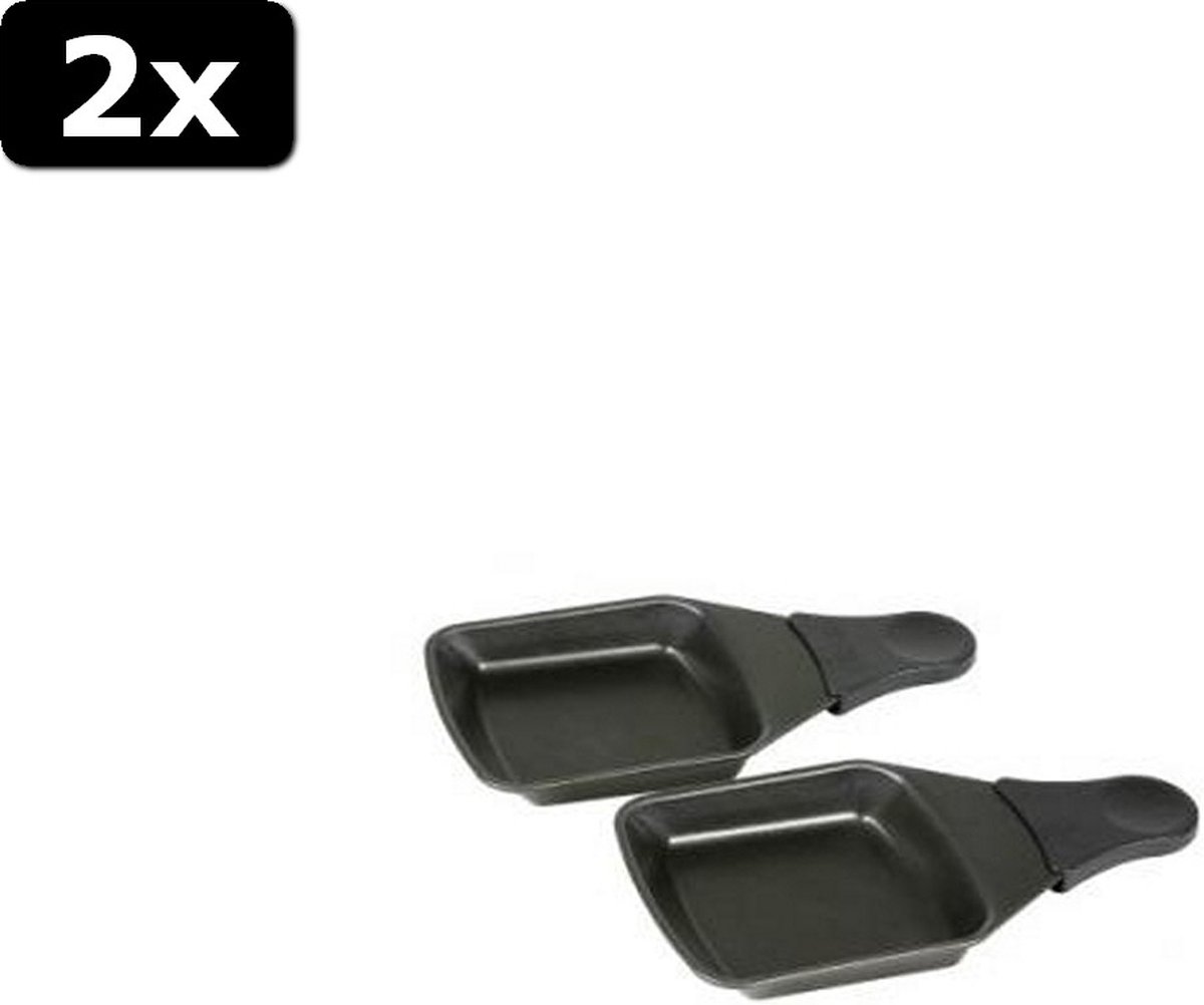 2x Tefal XA4002 Gourmetpannetjes 2 stuks