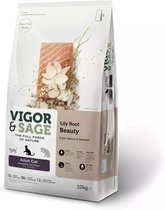 Vigor & Sage Kattenvoer Beauty Lily Root 10 kg