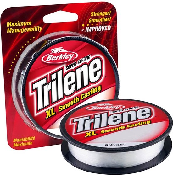 Berkley - Vislijn nylon transparant - 0.16 mm - 270 meter - 5,8 kg - Visdraad - Trilene XL Smooth Casting