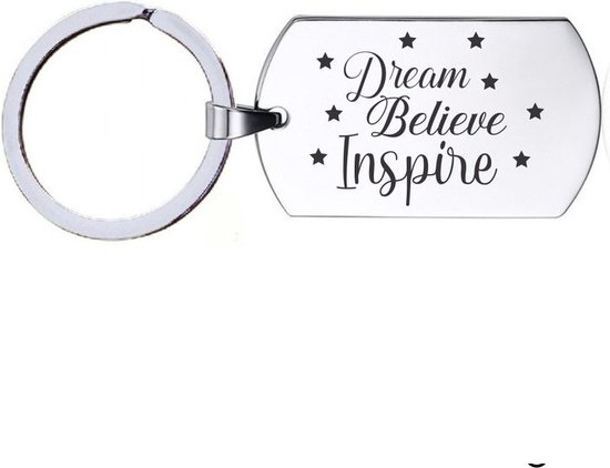 Searaden Sleutelhanger tin met rvs ring • • Online duik- en snorkelwebshop