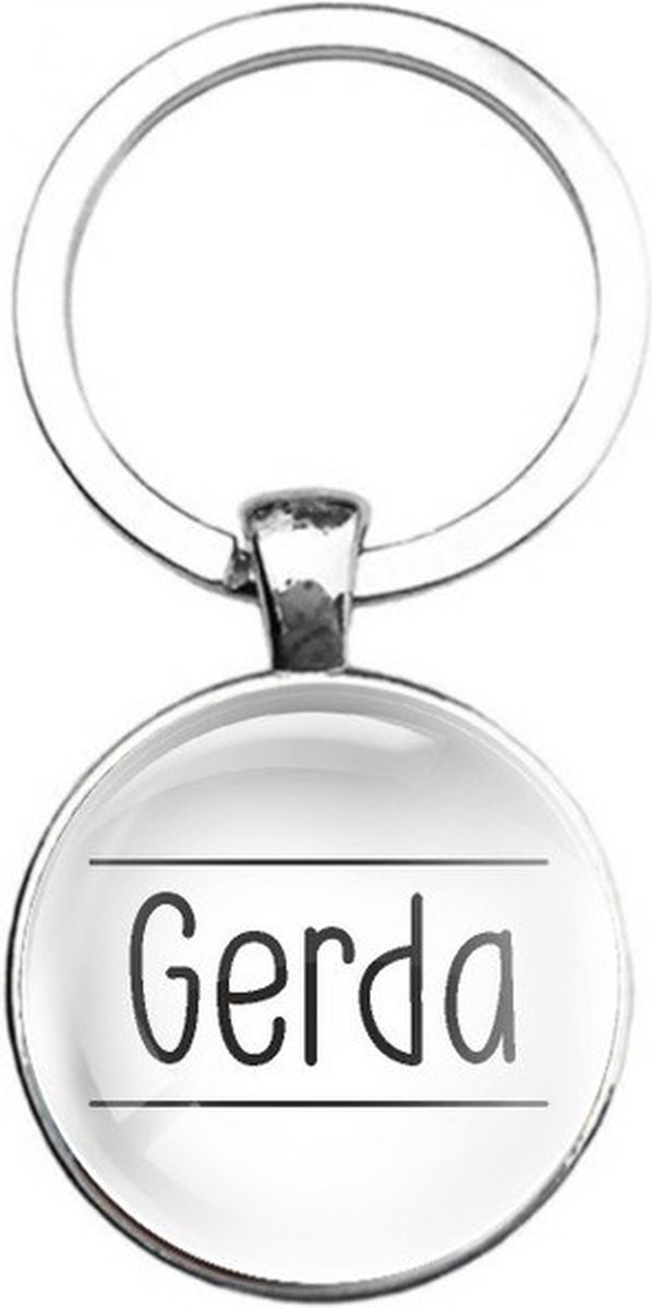 Sleutelhanger Glas - Gerda