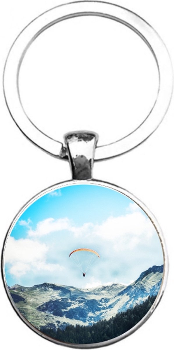 Sleutelhanger Glas - Parachute