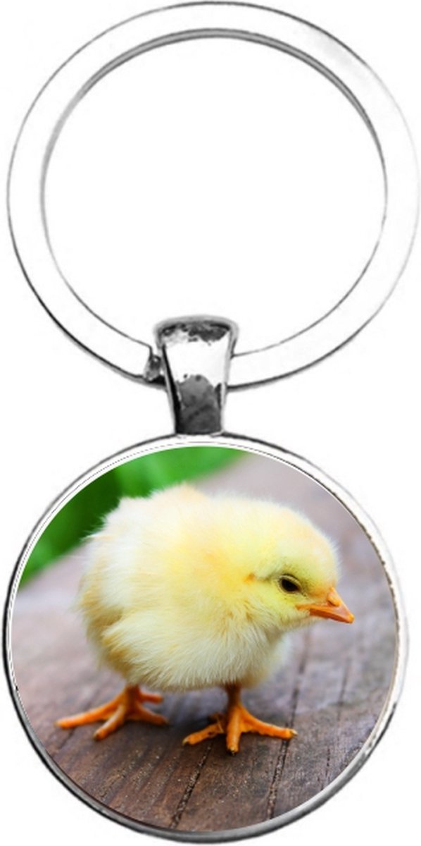 Sleutelhanger Glas - Kuiken