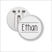 Button Met Clip 58 MM - Ethan