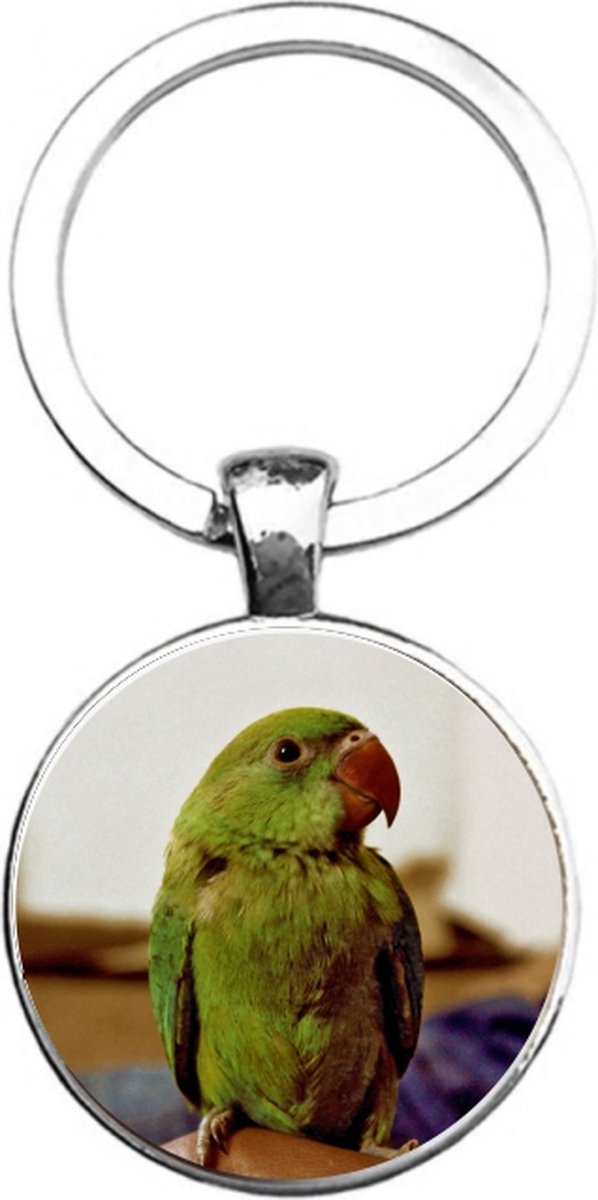 Sleutelhanger Glas - Vogel