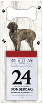 Scheurkalender 2024 Hond: Fila Btasileiro