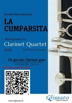La Cumparsita - Clarinet Quartet 5 - Eb piccolo Clarinet (instead Bb 1) part "La Cumparsita" tango for Clarinet Quartet