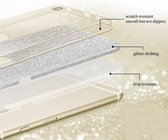 HEM Samsung Galaxy A51-Gouden Switch Glitter hoesje - Anti Shock 1000 in 1 hoesje