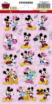 Haza Original Stickervel Mickey & Friends Roze 15 Stickers