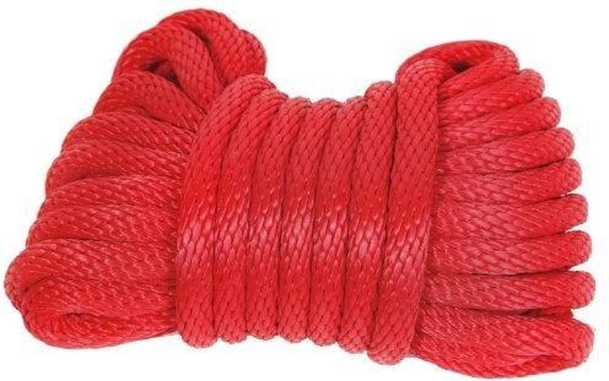 Touwspringen, touwtjespringen  Touwspringen  8mm dik 10 meter lang - rood  top kwaliteit - New