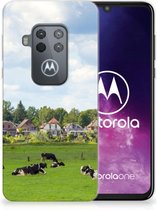 Motorola One Zoom TPU Hoesje Koeien