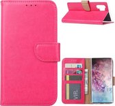 Xssive Hoesje voor Samsung Galaxy Note 10 Plus - Book Case - Pink