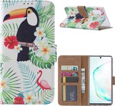 Xssive Hoesje voor Samsung Galaxy Note 10 - Book Case - Toekan