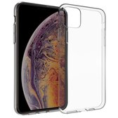 iPhone 11 Pro Hoesje Transparant - Accezz Clear Back Cover - Siliconen