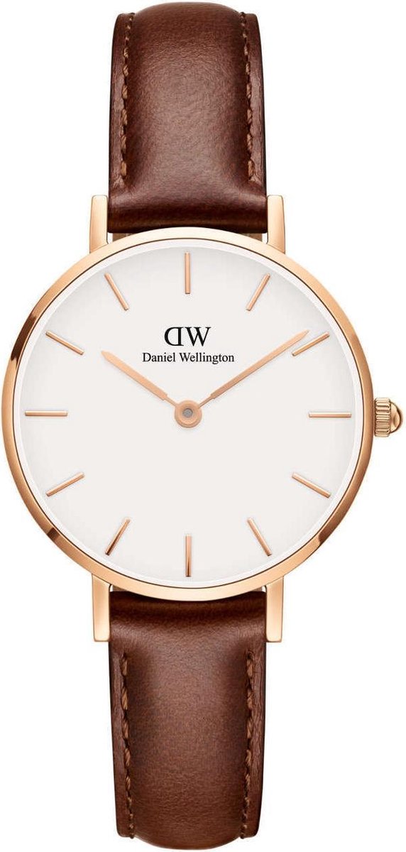 Daniel Wellington Petite St. Mawes horloge (28 mm) - Bruin